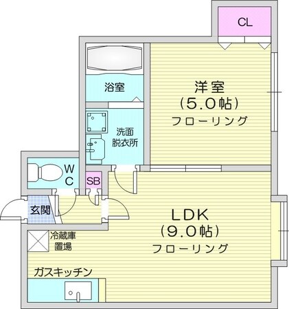 麻生駅 徒歩11分 1階の物件間取画像